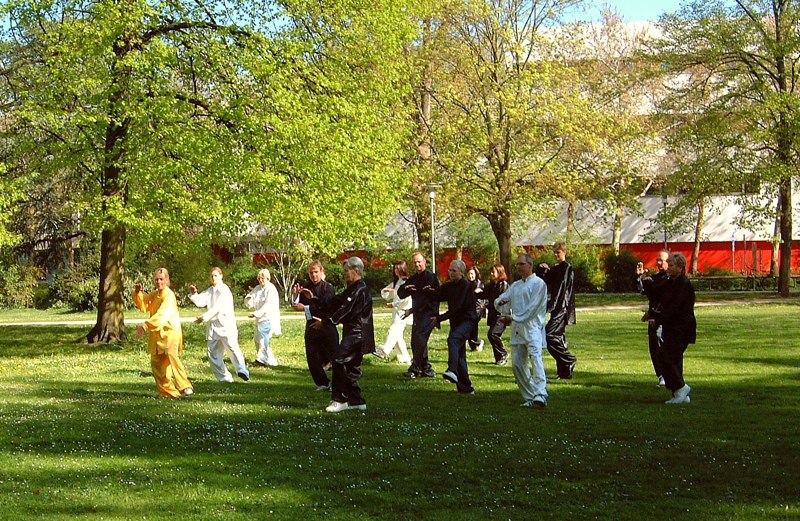 Aschaffenburg im Park Sch&ouml;ntal