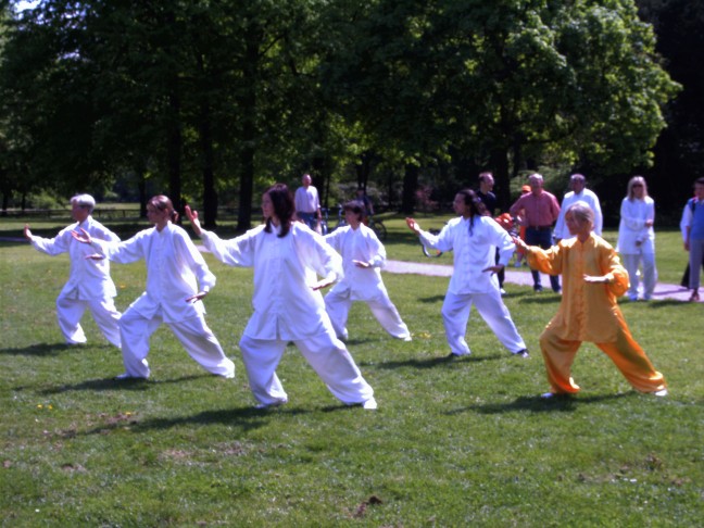 Welt Tai Chi Tag 2005 in Aschaffenburg