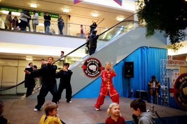 Tai Chi Impressionen von den Gesundheitstagen 2005 in der City Galerie Aschaffenburg