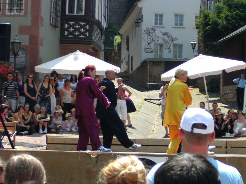 Tai Chi beim Altstadtfest in Miltenberg